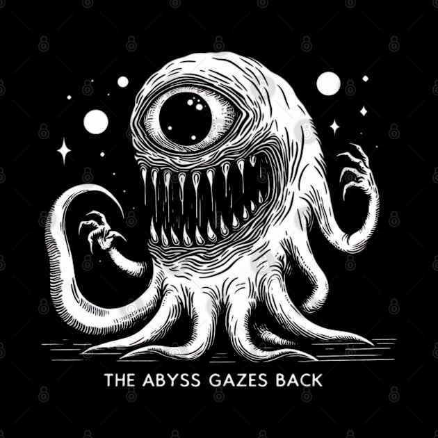 The Abyss Gazes Back by Dead Galaxy