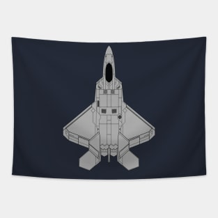 F-35 Lockheed Martin Lightning II Avation Design Tapestry