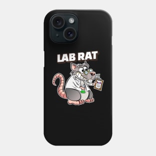 Lab Rat Funny Cartoon Art Phone Case