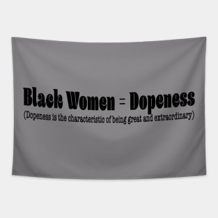 Black Women are Awesome Tapestry