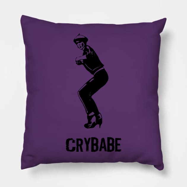 Crybabe Pillow by MixedNutsGaming