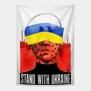 Stand with Ukraine Tapestry