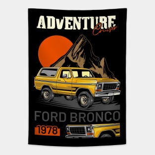 1978 Bronco SUV Car Tapestry