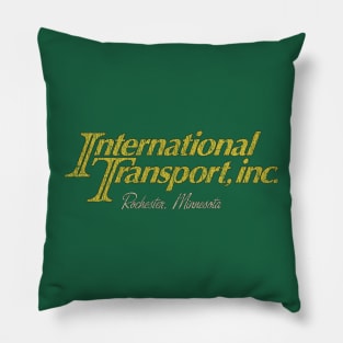 International Transport Inc. 1951 Pillow