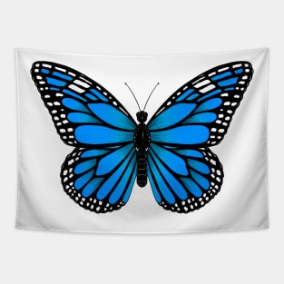 Monarch Butterfly - Blue Tapestry