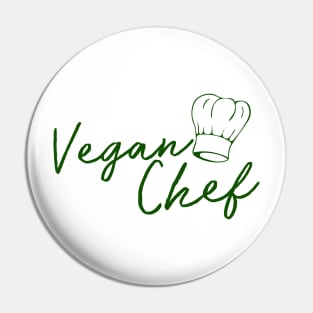 Vegan Chef Pin