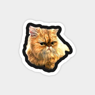 Persian Cat Purrrfection Magnet