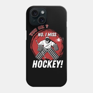 Hockey Retro Phone Case