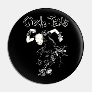 Vintage Circle Jerks band Poster Pin