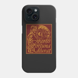 Pixelated John Wick - Fortis Fortuna Adiuvat Phone Case