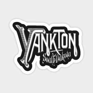 Vintage Yankton, SD Magnet