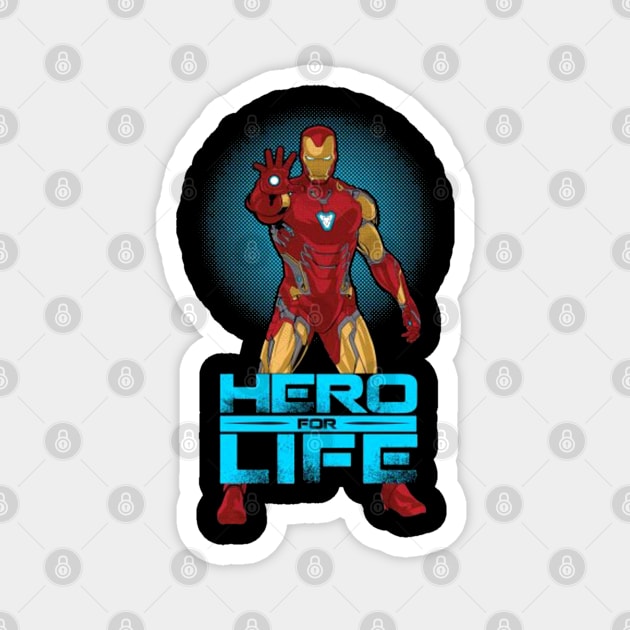 Hero for Life Magnet by peterhallam