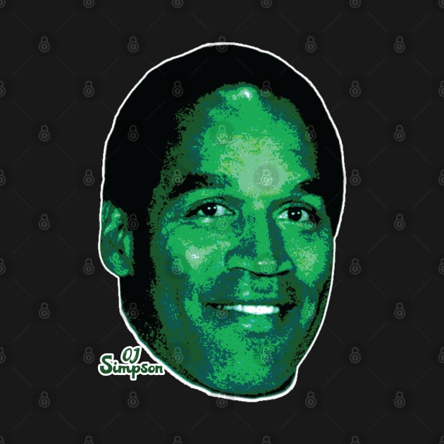 Vintage Oj Simpson Original Fan Art by Trendsdk