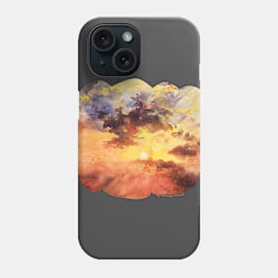 Watercolor Sky No 2 Phone Case