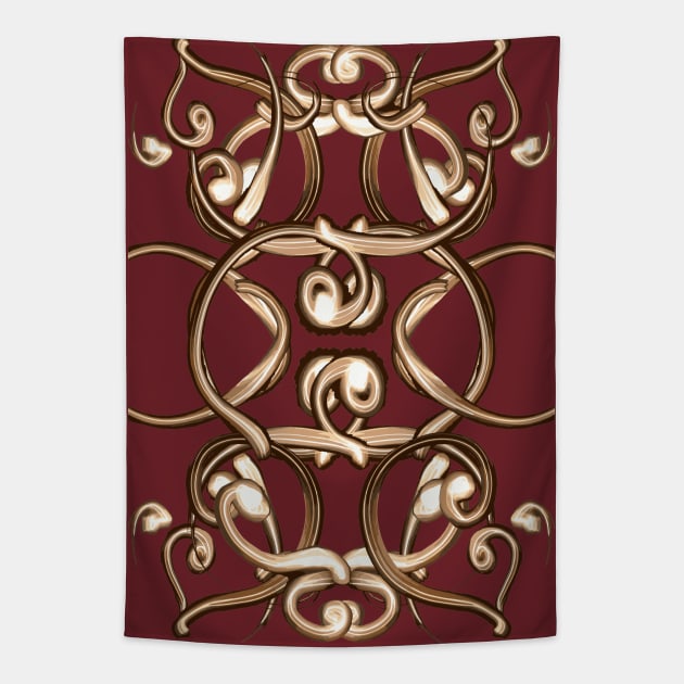 Ornamental pattern Tapestry by Evgeniya