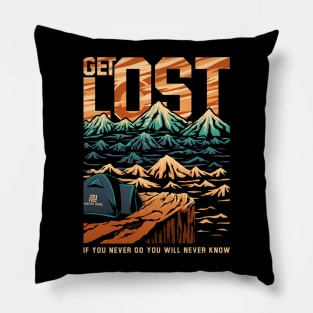 GET LOST! Pillow