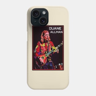 Duane Allman // Guitarist legend Phone Case