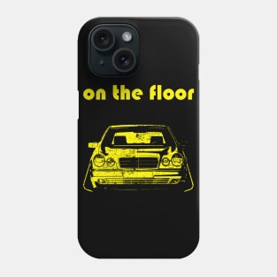 w210 tuning stance on the floor Phone Case