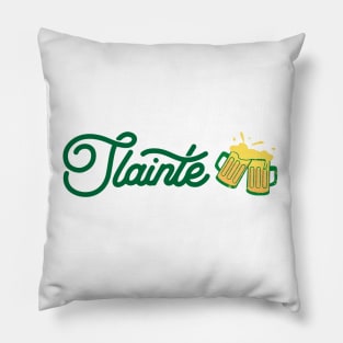 Slainte Cheers Graphic Pillow