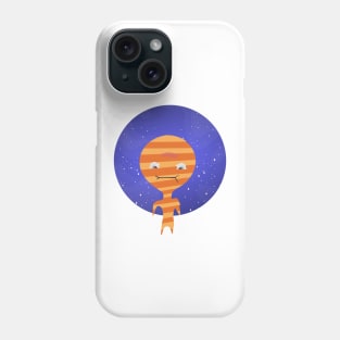 happy jupiter Phone Case