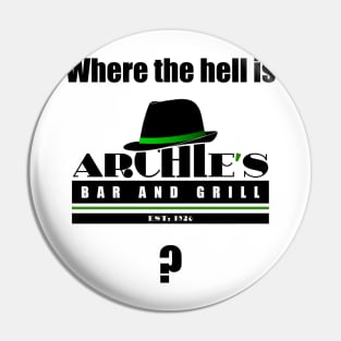 Archie's Shirt Design Pin