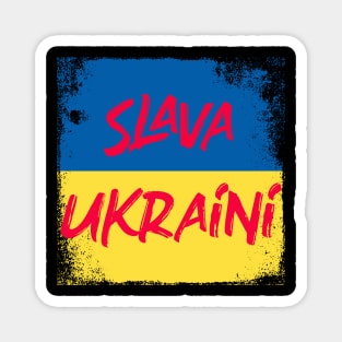 Slava Ukraini Magnet