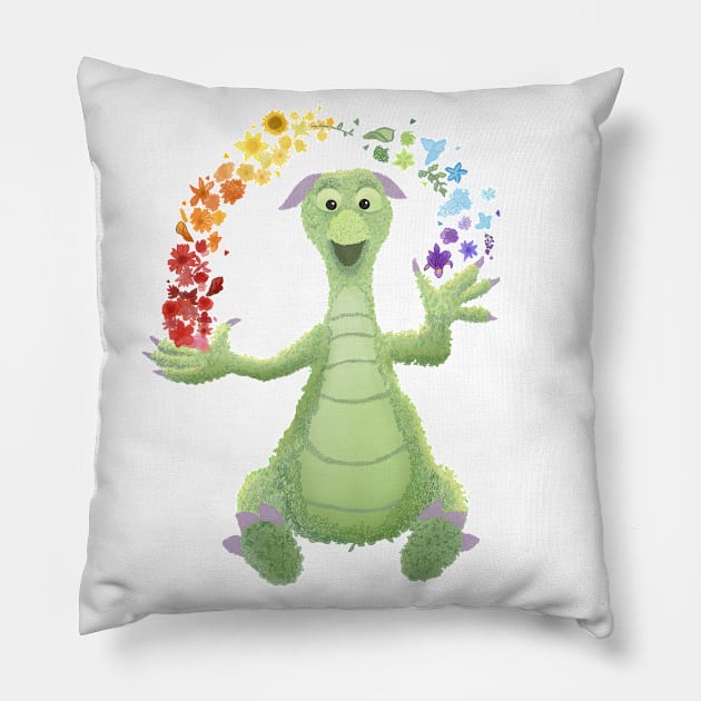 Figment Topiary Pillow by sketchcot