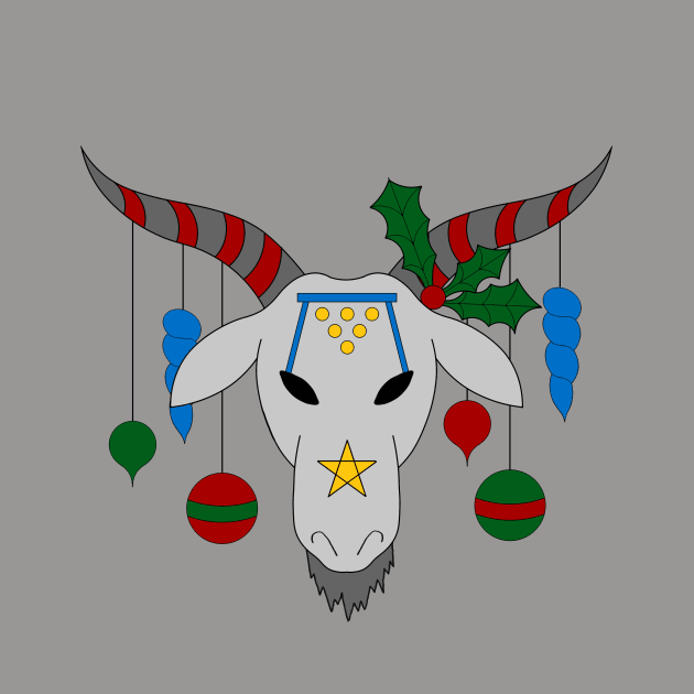 Yule Goat by Jaq of All
