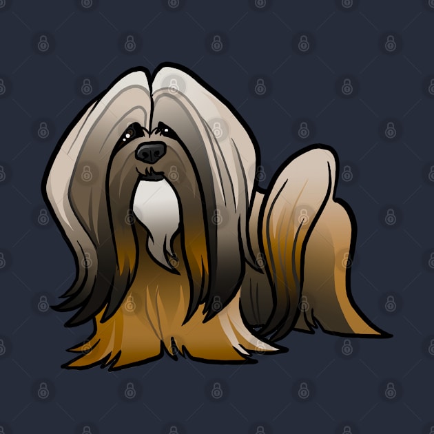 Lhasa Apso by binarygod