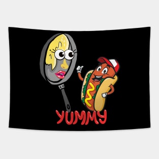 Yummy Sausage Tapestry