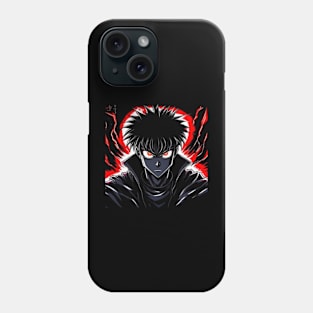 Anime hanabishi black Phone Case