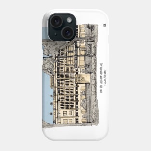 Independence Palace (Dinh Độc Lập) Saigon Vietnam Illustration Phone Case