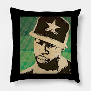 J Dilla // Retro Poster Hiphop Pillow