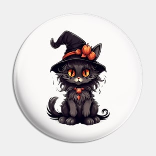 Halloween Good Luck Pin