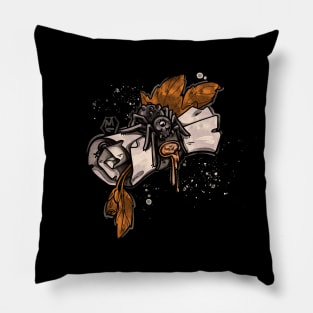 the witch's scroll Pillow