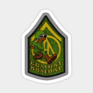 Combat Wombat Retro 73 Magnet