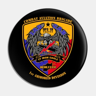 Combat Aviation Brigade, 1st Armored Division Pin