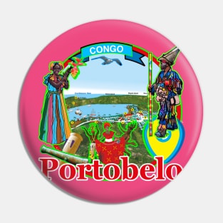 Congo portobelo panama Pin