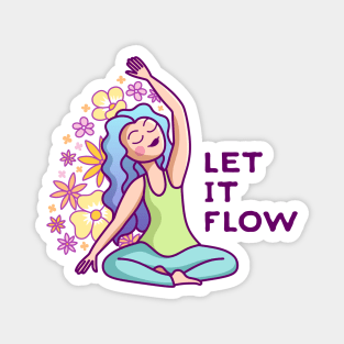 Let It Flow Magnet