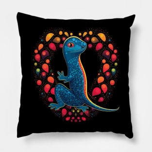 Salamander Valentine Day Pillow