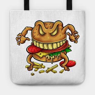 Burger monster Tote