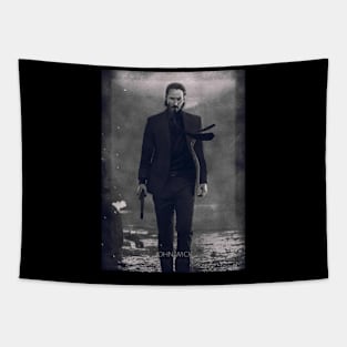 John Wick Deadly Deeds Tapestry