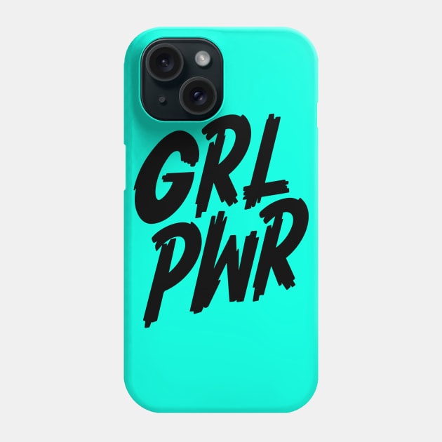 GRL PWR Phone Case by Quynhhuong Nguyen