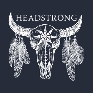 Headstrong Bull - Bone White T-Shirt