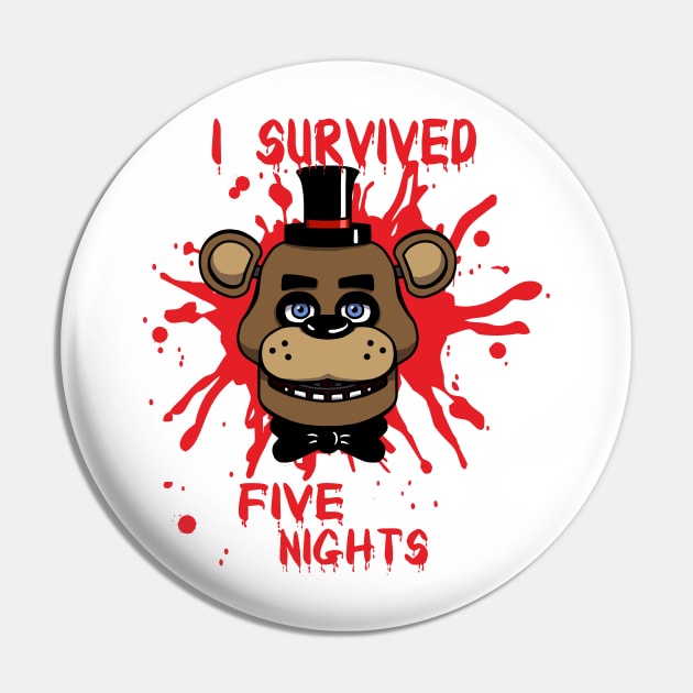 I survived five nights Pin by anghela