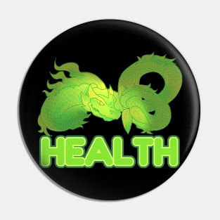 Money Wish Smole Illustration for this next new year 2024 of earth green dragon Pin