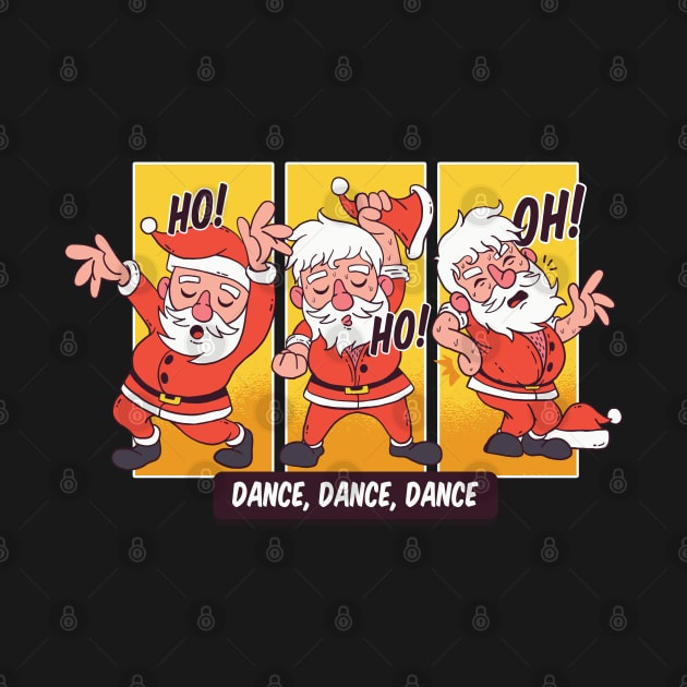 Dancing Santa by madeinchorley