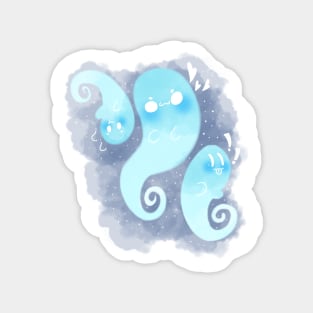 frozen ghosts Magnet