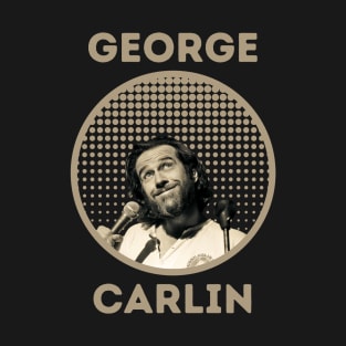 george carlin || smoth cokelat T-Shirt