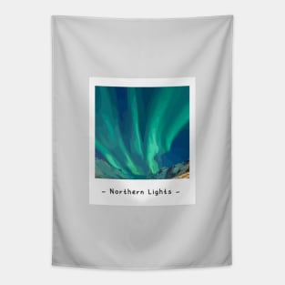 Northern Lights Polaroid Tapestry